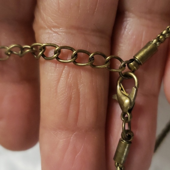 Paparazzi Retro Rebel - Copper Necklace And Earrings - Picture 8 of 13